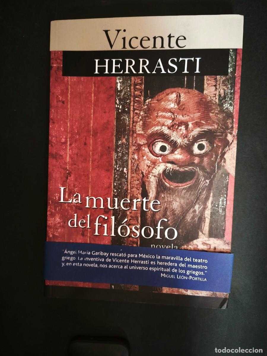 Libros de segunda mano: La muerte del fil&oacute;sofo - Vicente Herrasti - Foto 1