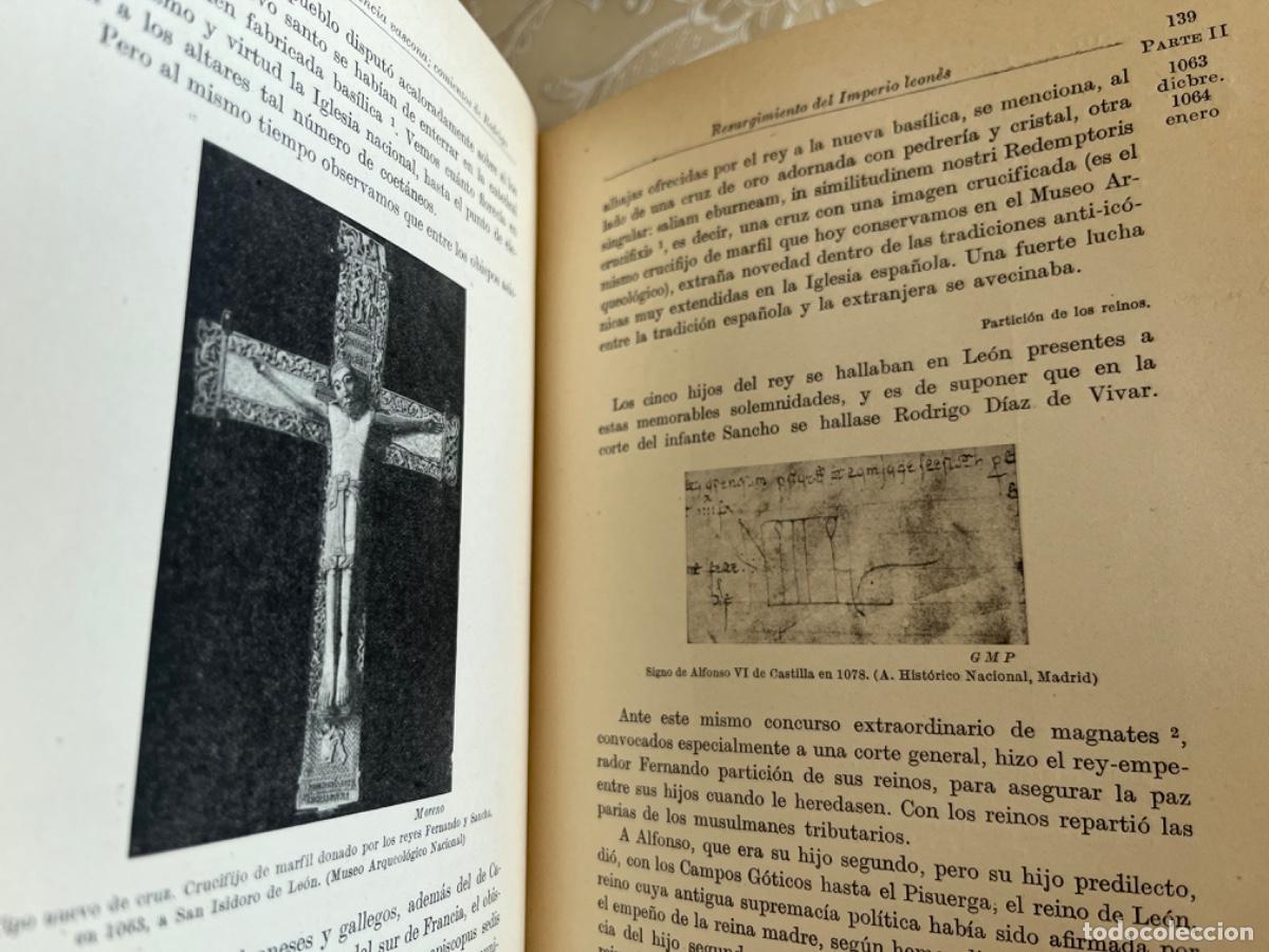 Libros de segunda mano: Men&eacute;ndez Pidal, Ram&oacute;n.- La Espa&ntilde;a del Cid ( dedicatoria del autor) - Foto 3