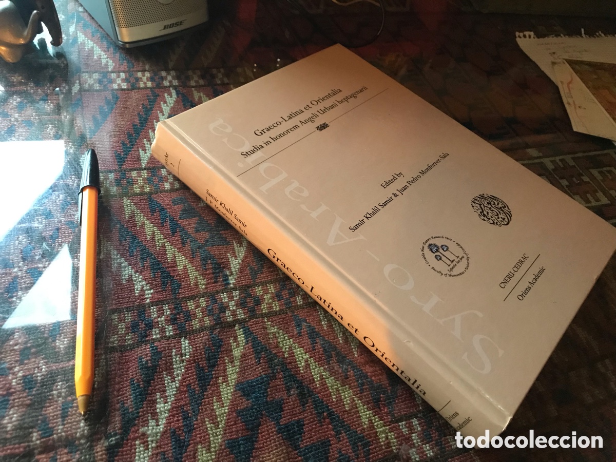 Libros de segunda mano: Graeco-Latina et Orientalia. Studia in honorem Angeli Urbani heptagenarii