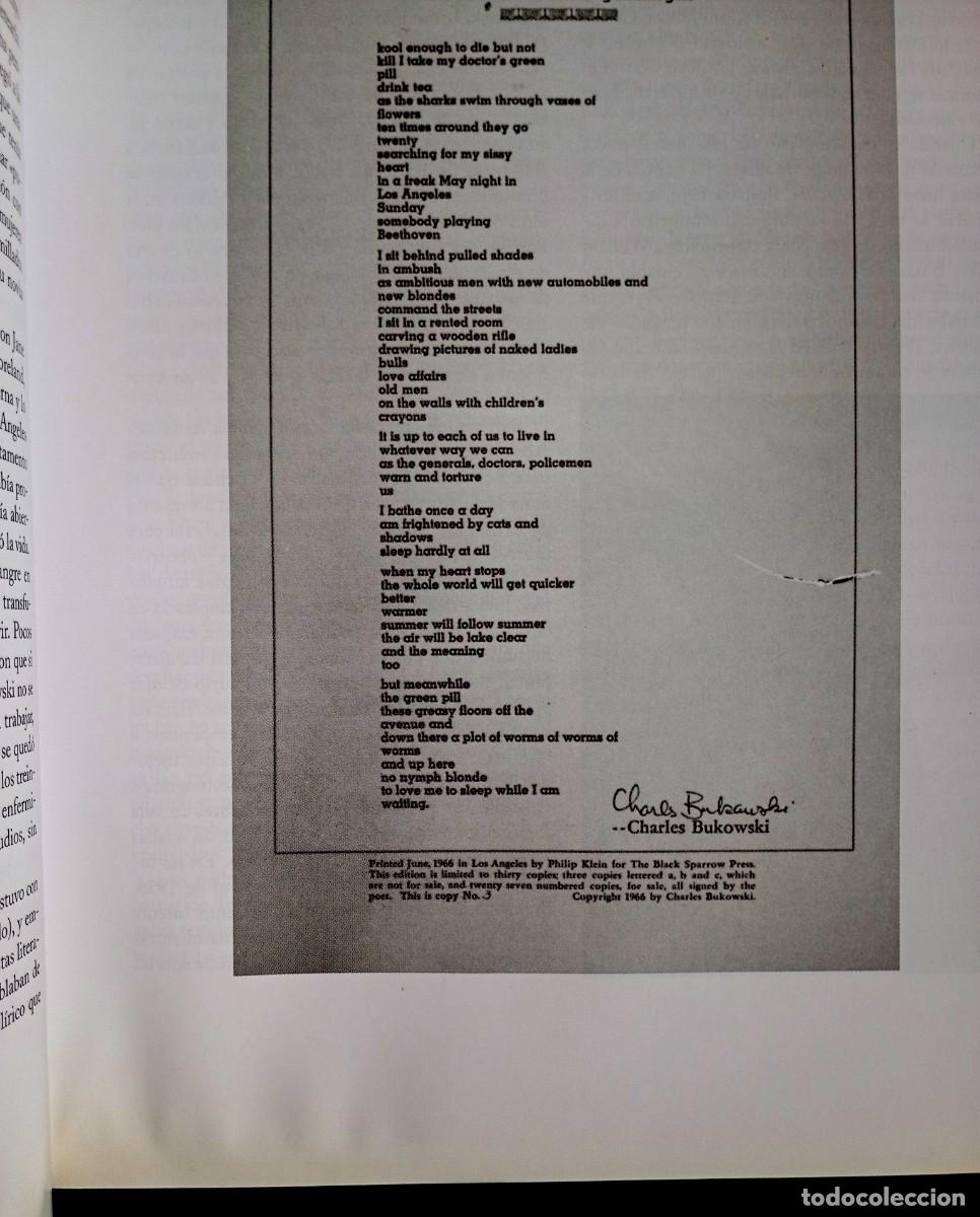 Libros de segunda mano: Howard Sounes . Bukowski. Una vida en im&aacute;genes - Foto 5