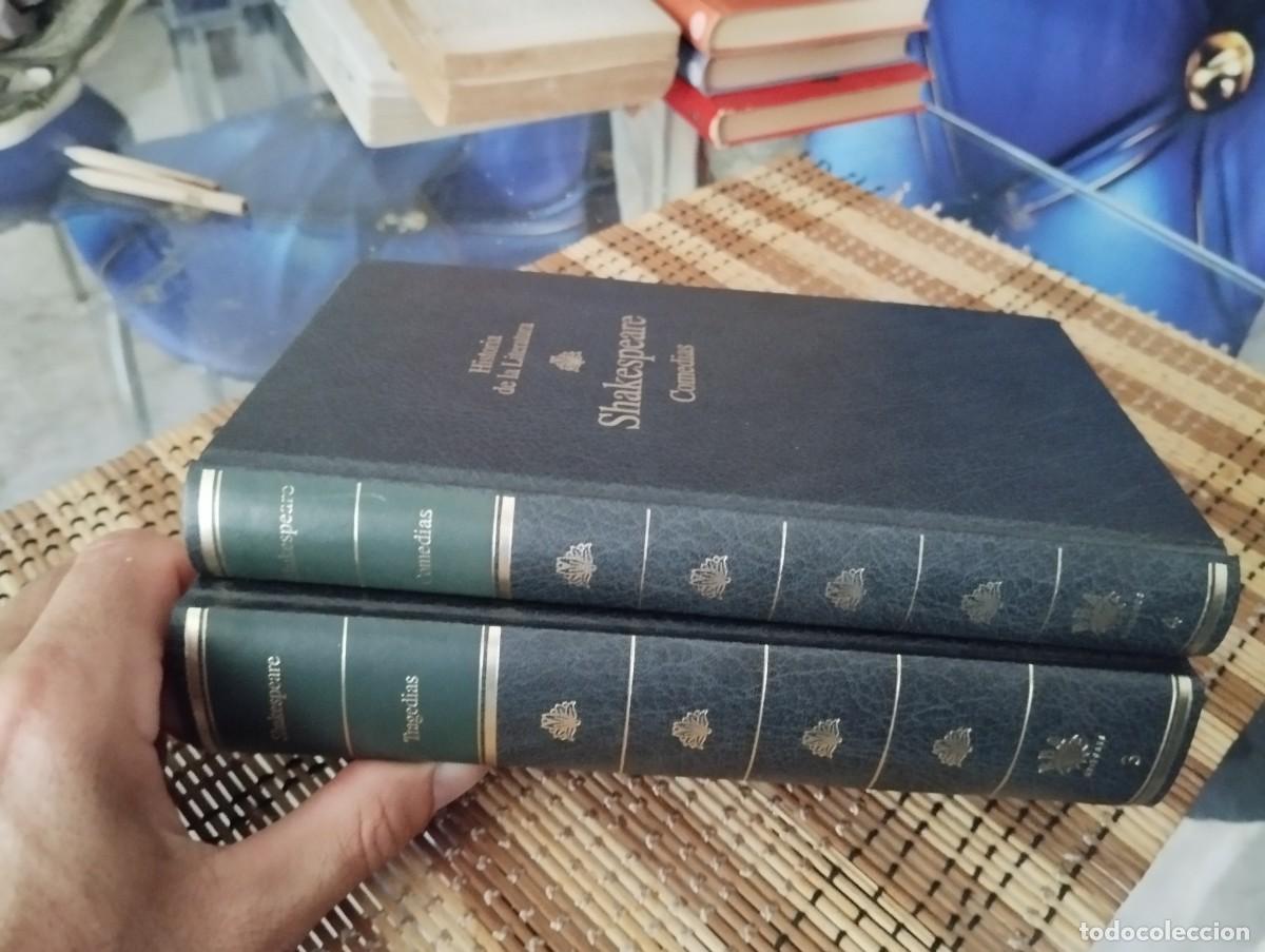 Libros de segunda mano: SHAKESPEARE TRAGEDIAS Y SHAKESPEARE COMEDIAS / HISTORIA DE LA LITERATURA LOTE 2 TOMOS