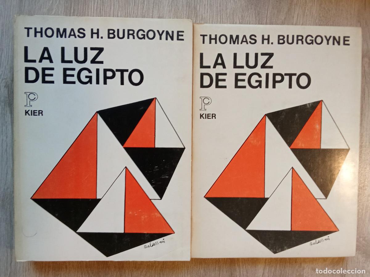 Libros de segunda mano: La luz de Egipto - Thomas H. Burgoyne - Tomos 1 y 2 (Ed. Kier)