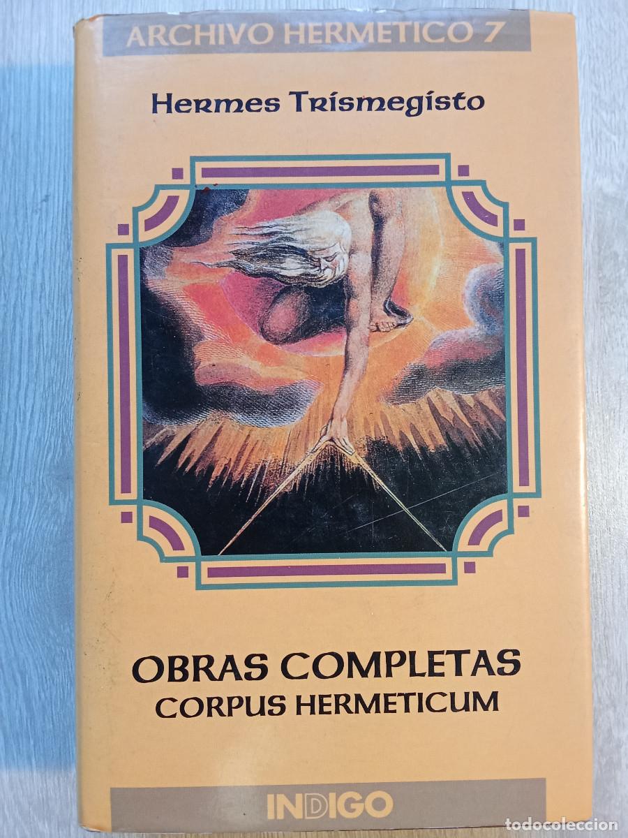 Libros de segunda mano: Hermes Trismegisto - Obras completas. Corpus Hermeticum (Ed. Indigo)