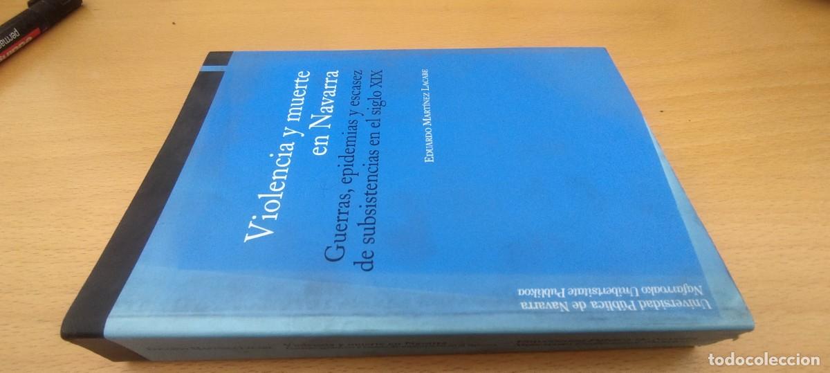 Libros de segunda mano: VIOLENCIA Y MUERTE EN NAVARRA / EDUARDO MARTINEZ LACABE / KARA 01