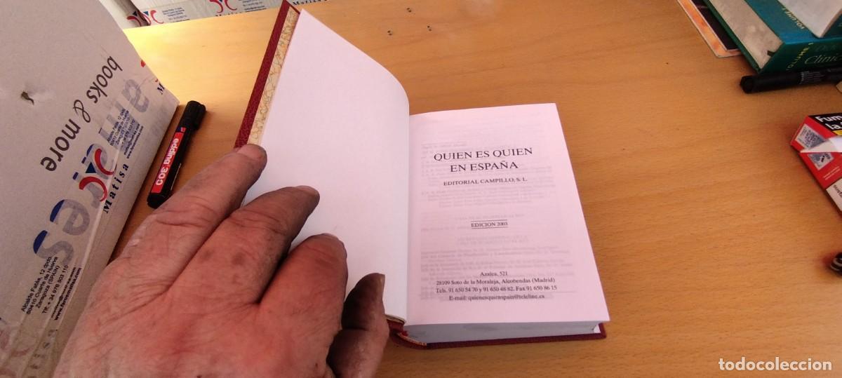 Libros de segunda mano: QUIEN ES QUIEN EN ESPA&Ntilde;A 2003 / KARA 70 / CAMPILLO - Foto 4