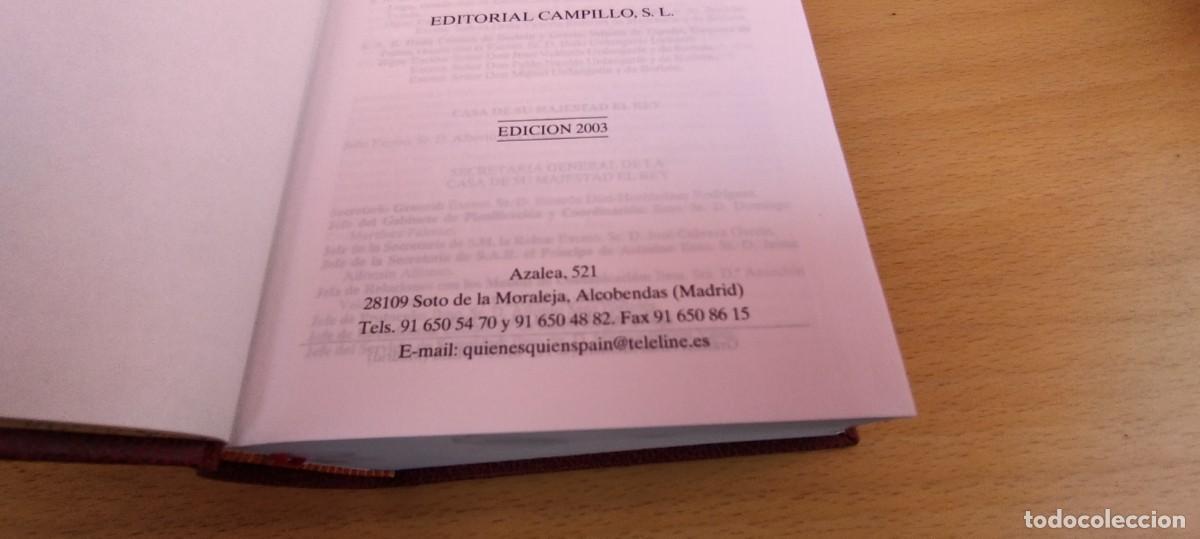 Libros de segunda mano: QUIEN ES QUIEN EN ESPA&Ntilde;A 2003 / KARA 70 / CAMPILLO - Foto 6