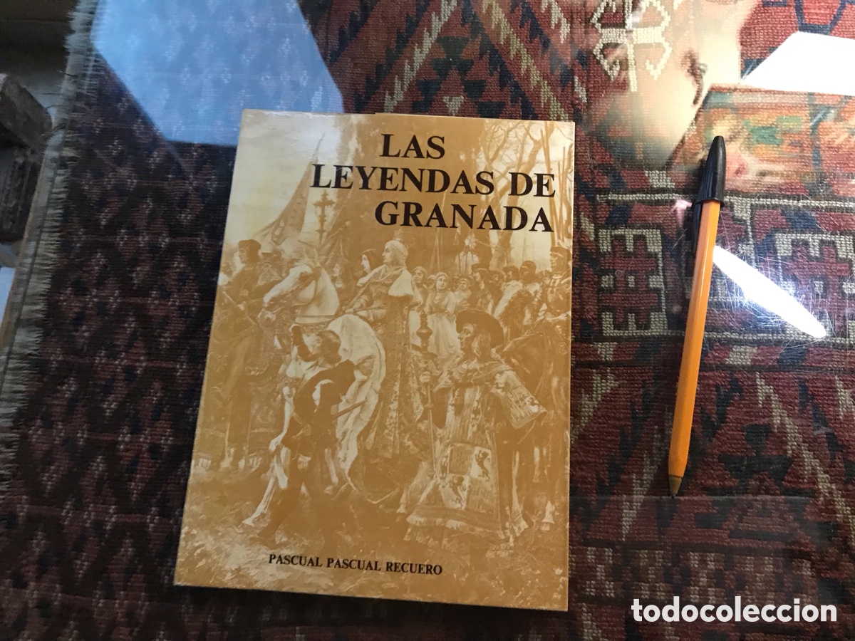Libros de segunda mano: Las leyendas de Granada. Pascual Pascual Recuero