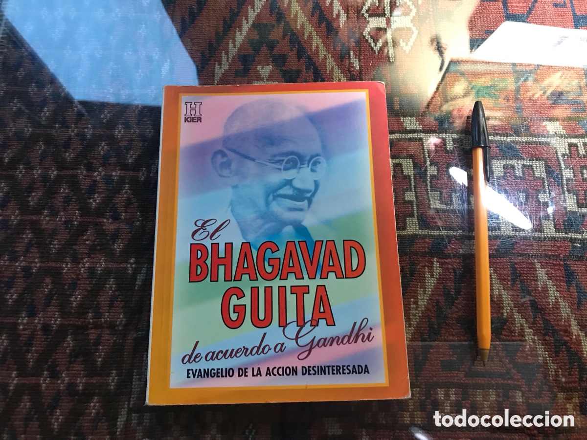 Libros de segunda mano: El Bhagavad Guita de acuerdo a Gandhi. Kier