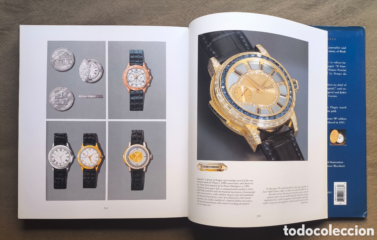 Libros de segunda mano: PIAGET WATCH BOOK RELOJ LIBRO DESCATALOGADO - Foto 2