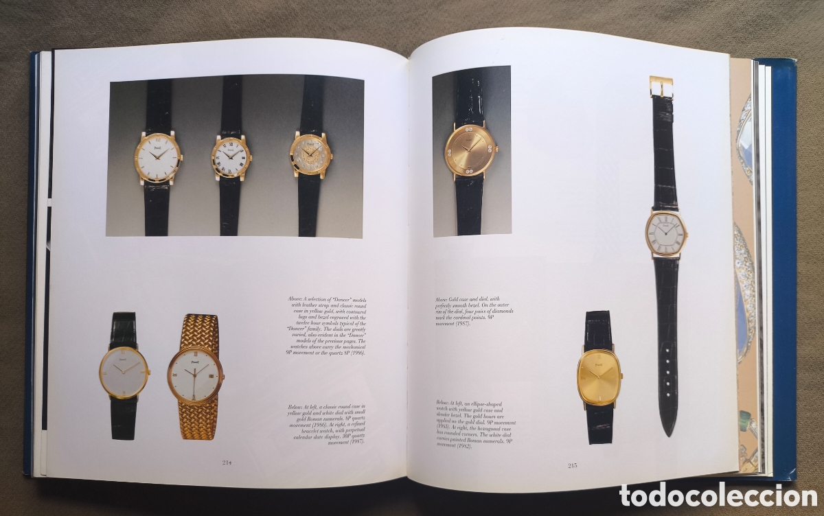 Libros de segunda mano: PIAGET WATCH BOOK RELOJ LIBRO DESCATALOGADO - Foto 4