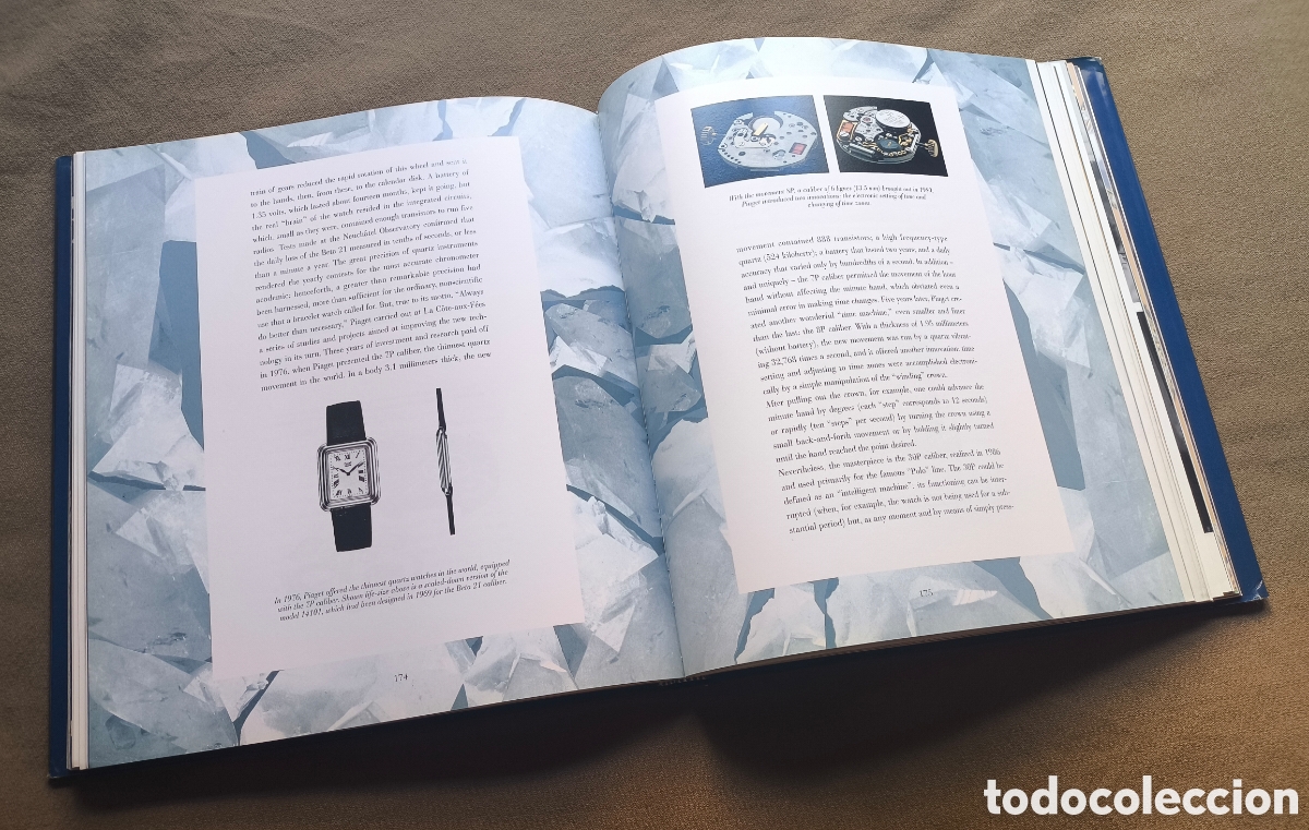 Libros de segunda mano: PIAGET WATCH BOOK RELOJ LIBRO DESCATALOGADO - Foto 6