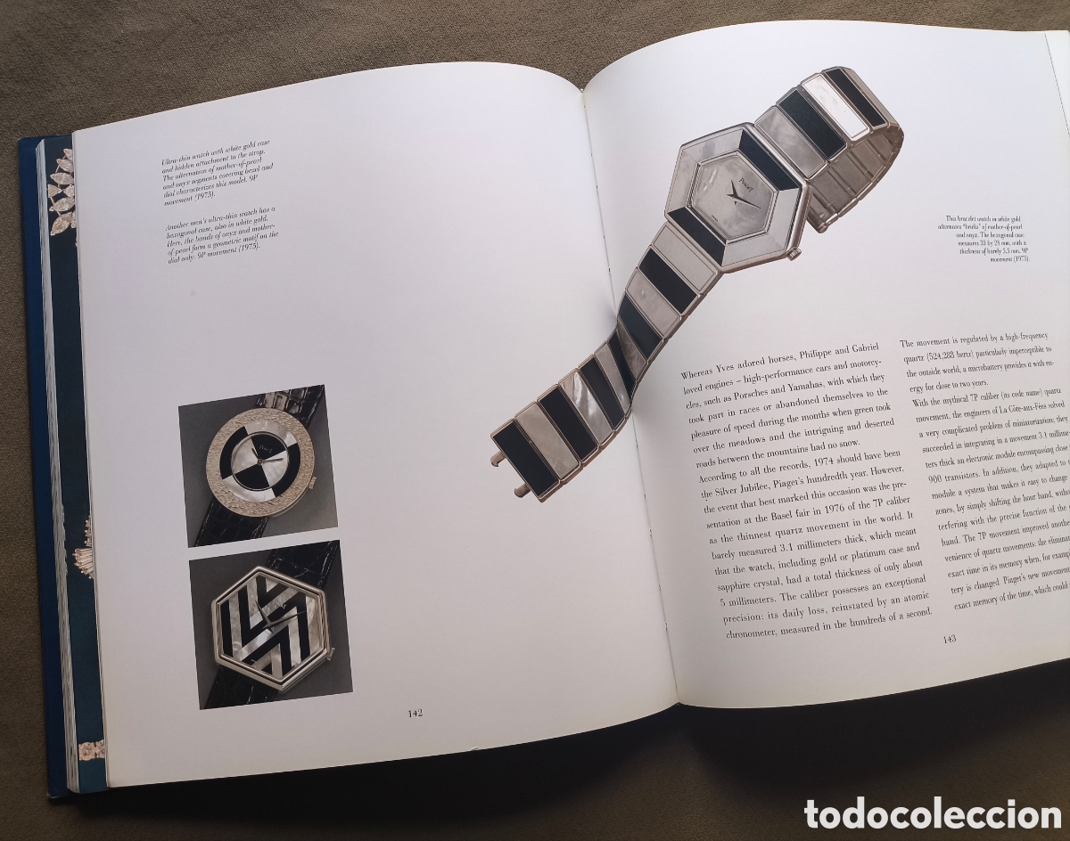 Libros de segunda mano: PIAGET WATCH BOOK RELOJ LIBRO DESCATALOGADO - Foto 8