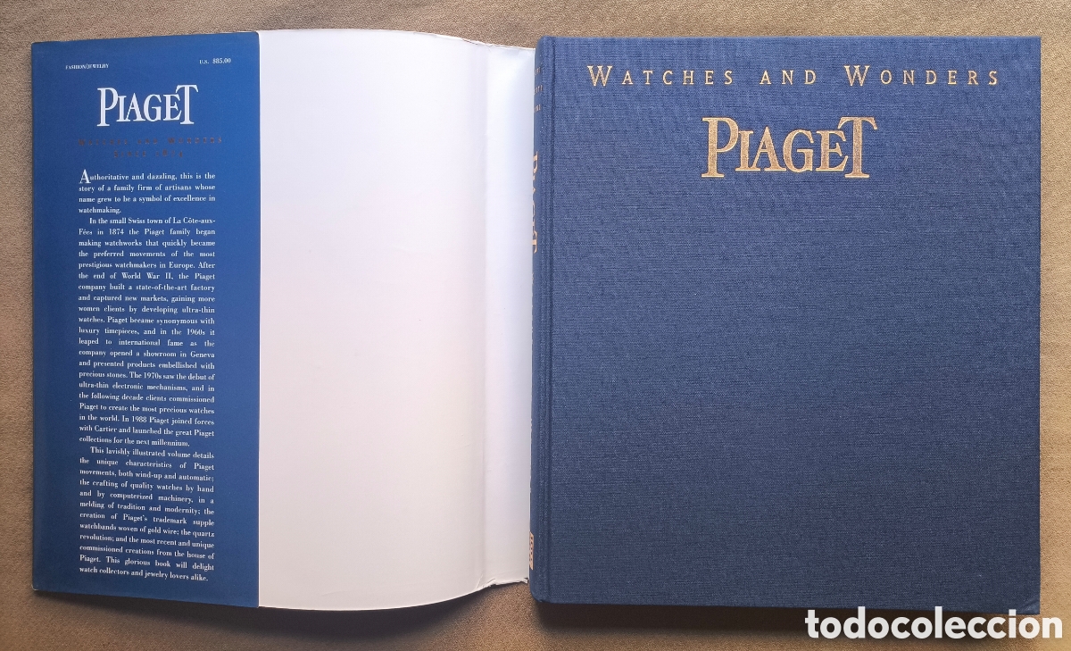 Libros de segunda mano: PIAGET WATCH BOOK RELOJ LIBRO DESCATALOGADO - Foto 12
