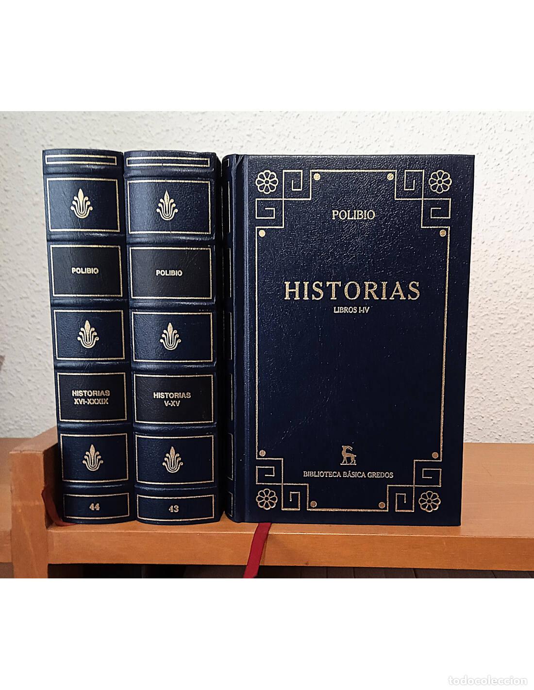 Libri di seconda mano: HISTORIAS: LIBROS I-XXXIX. 3 TOMOS. POLIBIO. Editorial Gredos. 2000.