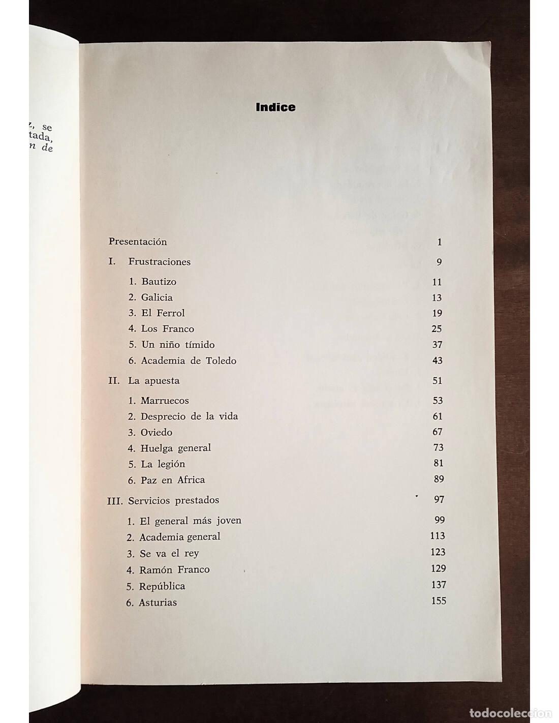 Libros de segunda mano: FRANCO: LA OBSESI&Oacute;N DE SER, LA OBSESI&Oacute;N DE PODER. RAM&Iacute;REZ, Luis. Ediciones Ruedo Ib&eacute;rico. 1976. - Foto 3
