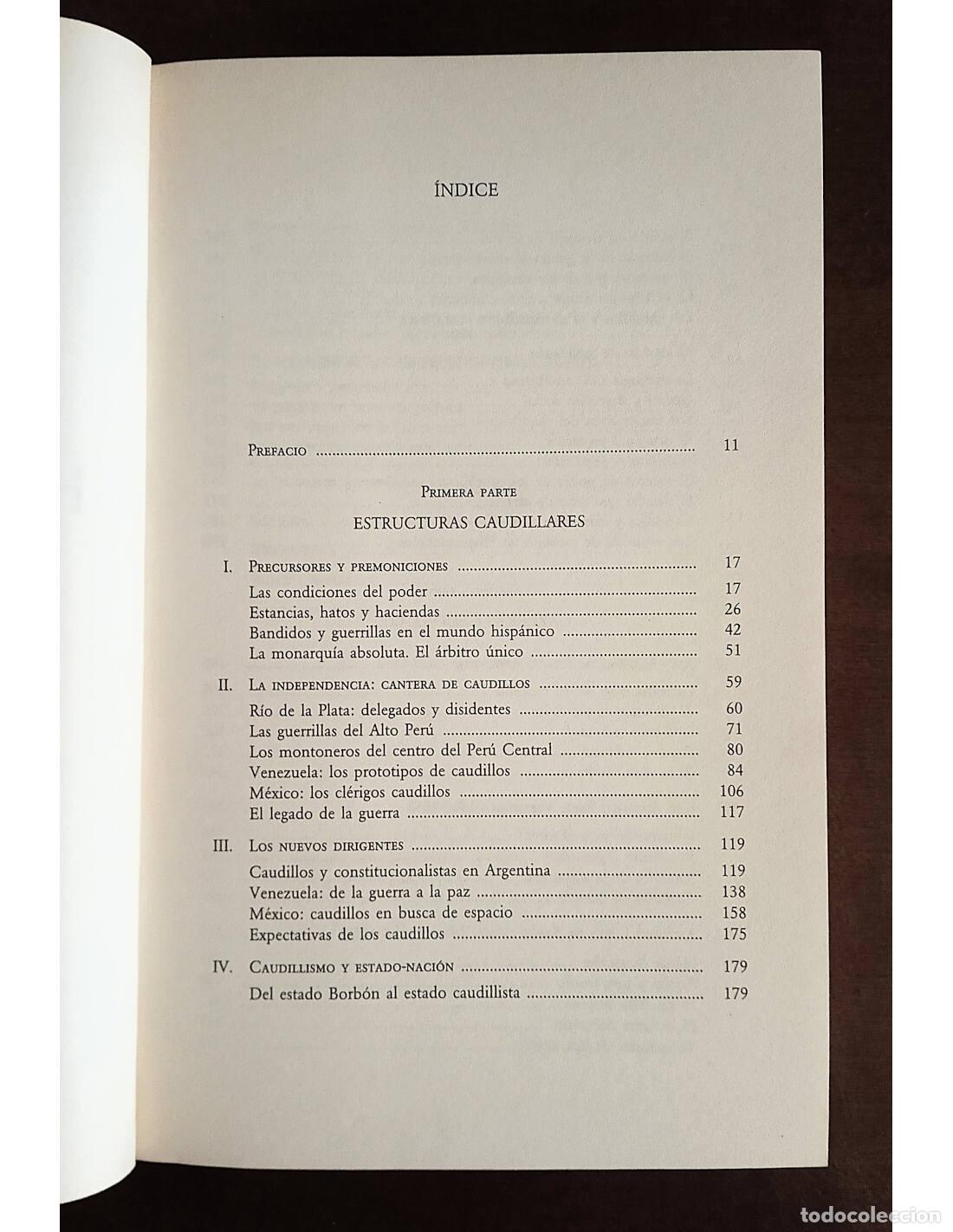 Libros de segunda mano: CAUDILLOS EN HISPANOAMERICA, 1800-1850. LYNCH, John. Editorial MAPFRE. 1993. - Foto 3
