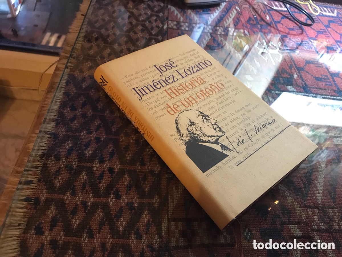 Libros de segunda mano: Historia de un oto&ntilde;o. Jos&eacute; Jim&eacute;nez Lozano. c&iacute;rculo de lectores.