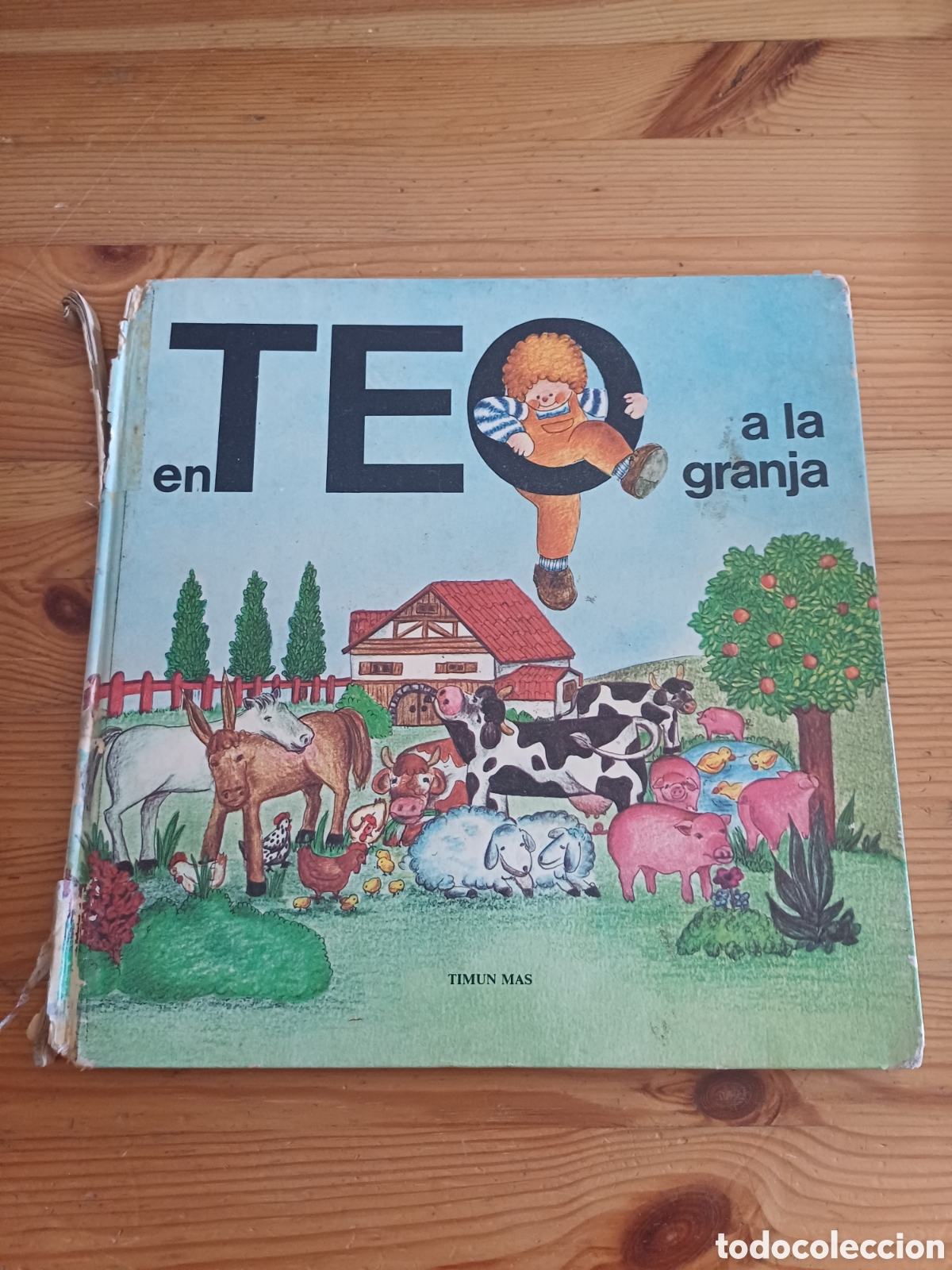 Libros de segunda mano: En Teo a la granja Timun Mas Violeta Denou