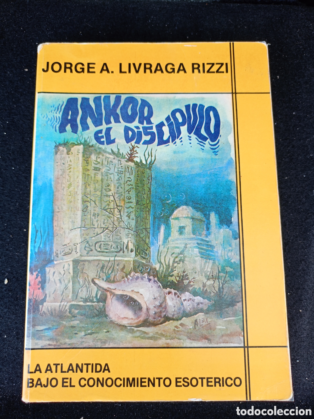 Libros de segunda mano: ANKOR EL DISCIPULO, LA ATLANTIDA BAJO EL CONOCIMIENTO ESOTERICO POR JORGE A. LIVRAGA RIZZI - EDITADO