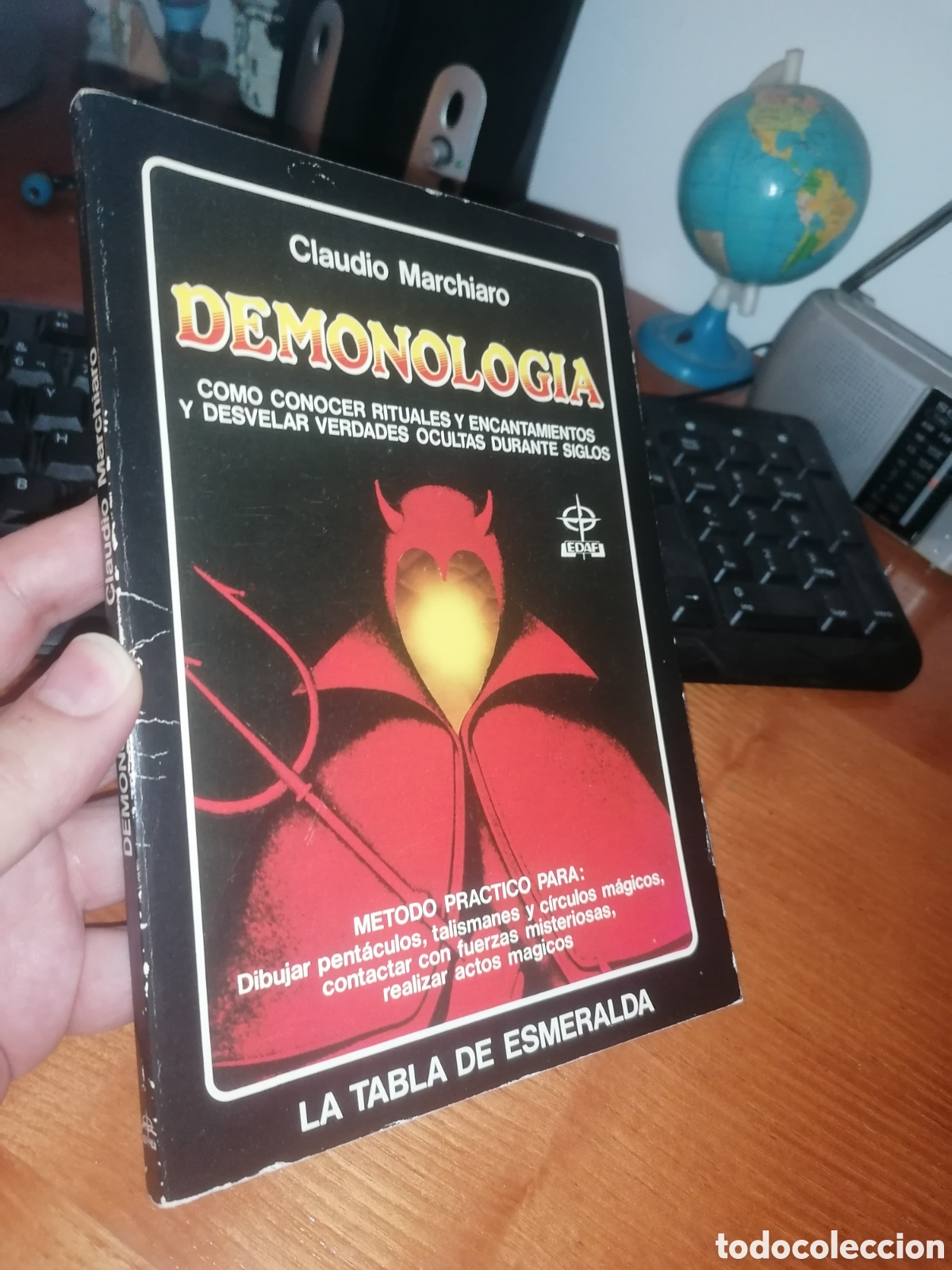 Libros de segunda mano: Libro: DEMONOLOG&Iacute;A Claudio Marchiaro