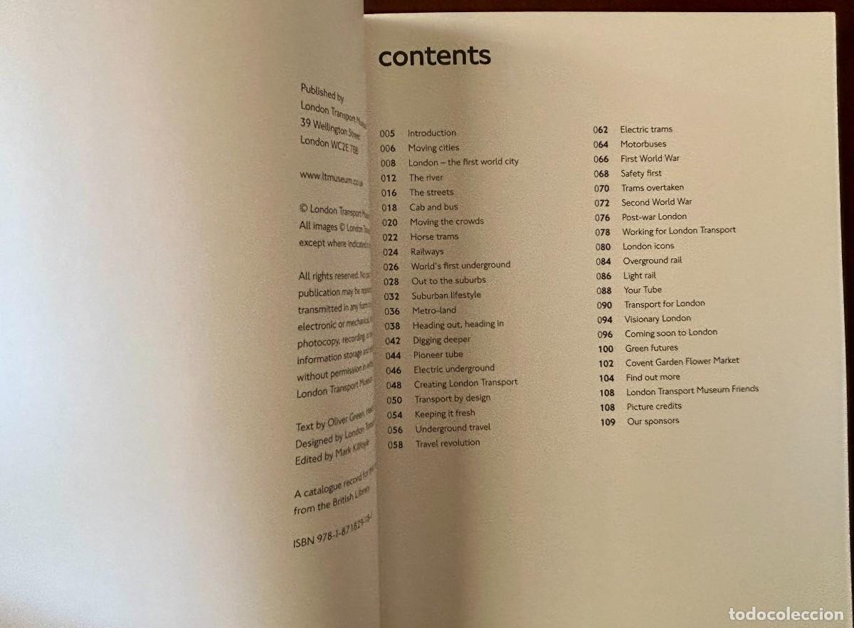 Libros de segunda mano: LONDON TRANSPORT MUSEUM &ndash; GUIDEBOOK - Foto 2