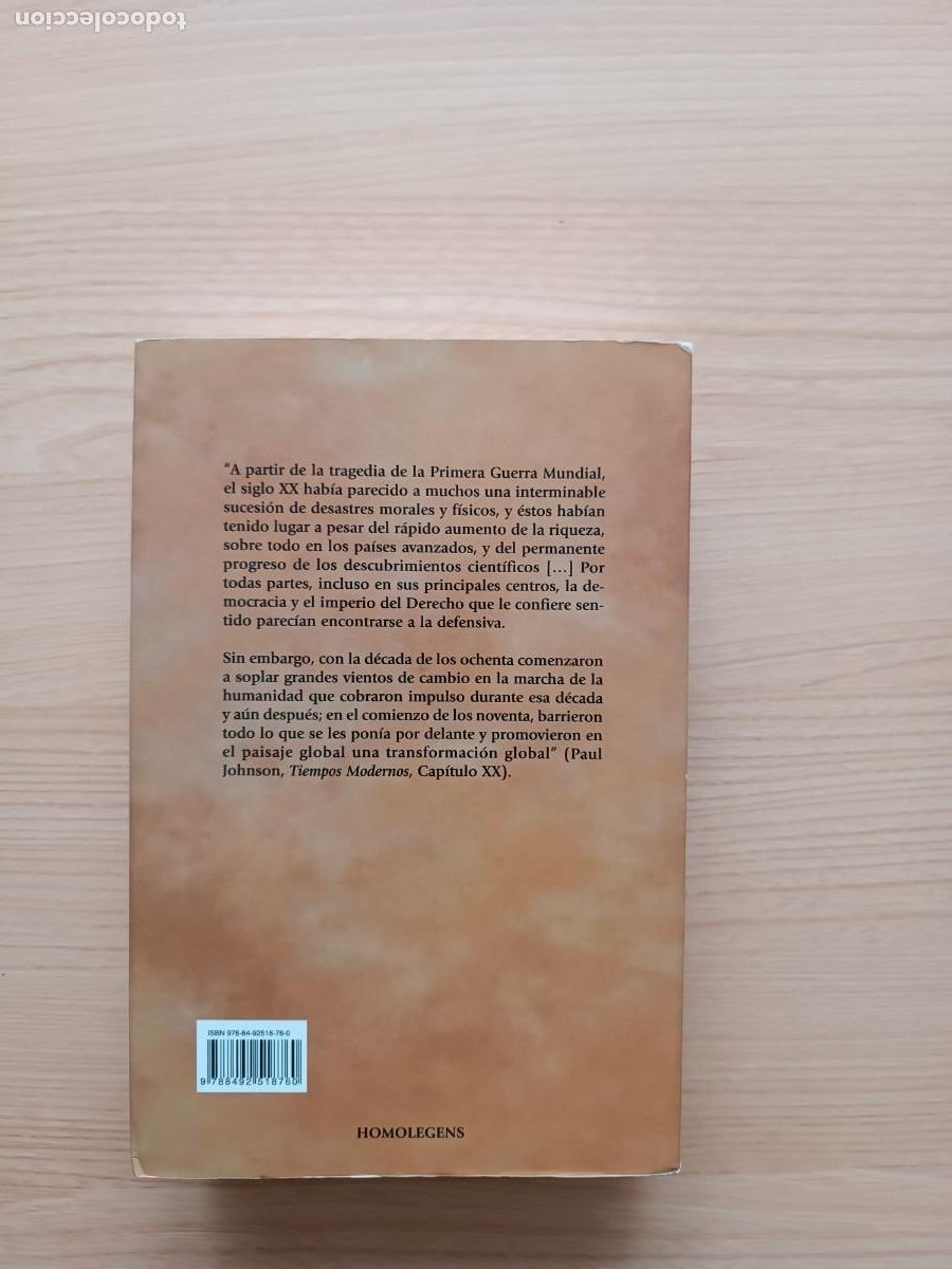 Libros de segunda mano: Tiempos modernos - Paul Johnson. Homolegens - Foto 2