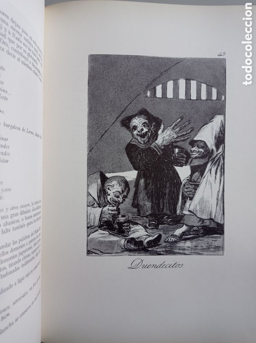 Libros de segunda mano: GOYA. LOS CAPRICHOS. EDICI&Oacute;N FACS&Iacute;MIL. - Foto 5