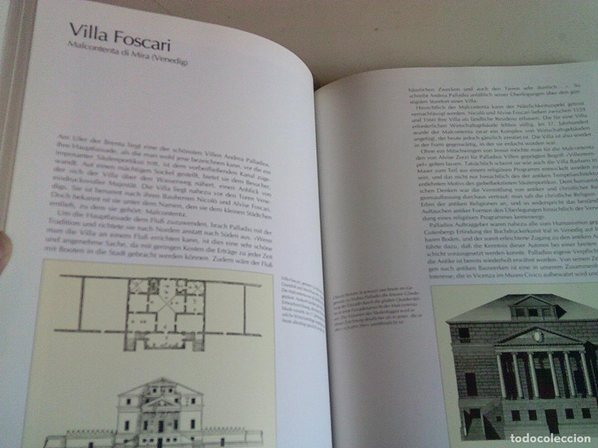 Libros de segunda mano: Palladio Libro de palacios en Alem&aacute;n - Foto 2