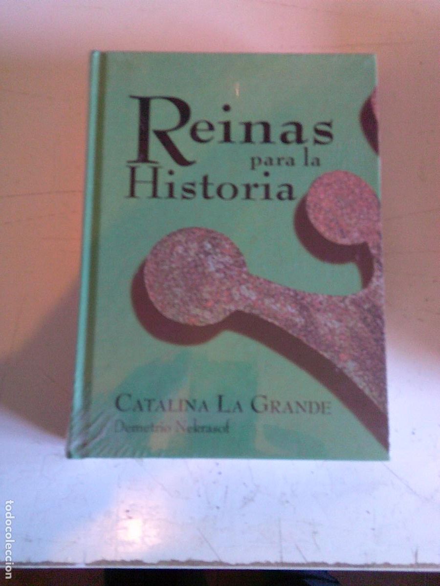 Libros de segunda mano: Reinas para la historia Libro precintado Catalina la Grande