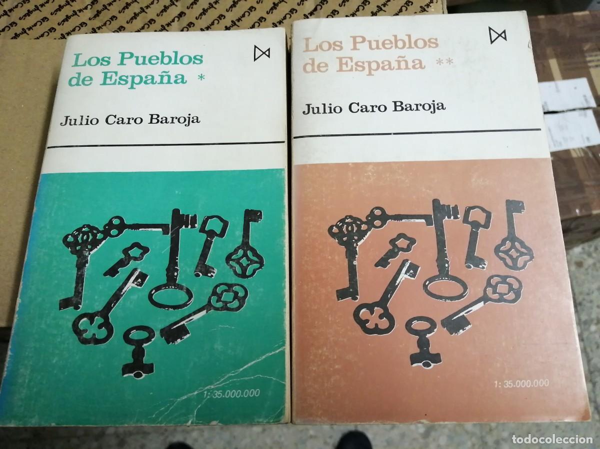 Libros de segunda mano: LIBRO PUEBLOS DE ESPA&Ntilde;A JULIO CARO BAROJA ITSMO 1981 PROFUSAMENTE ILUSTRADO