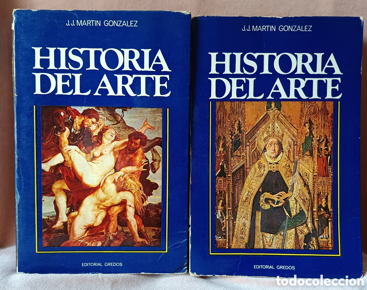 Libros de segunda mano: Historia del Arte J.J. Mart&iacute;n Gonz&aacute;lez 2 tomos Gredos