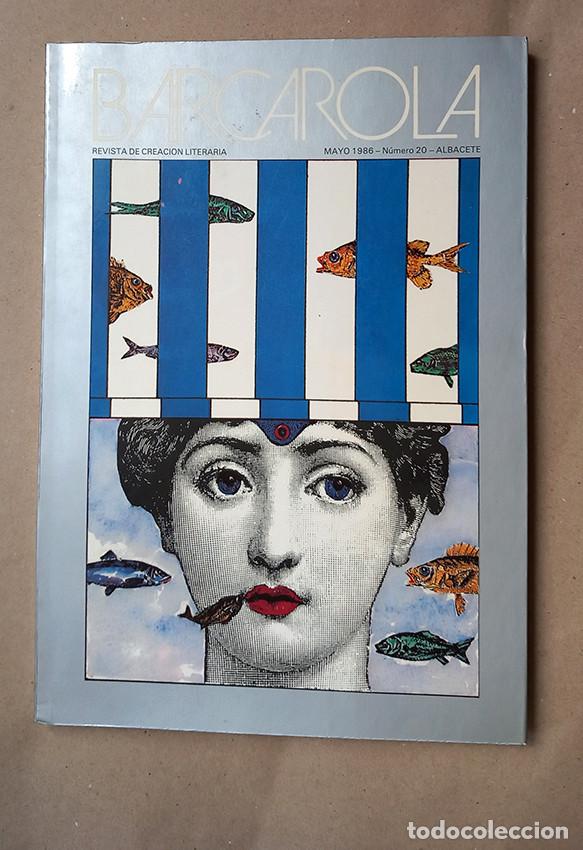 Libros de segunda mano: Barcarola 20. Dossier Victor Hugo. Entrevista Francisco Umbral. Mayo 1986. Sumario en fotos