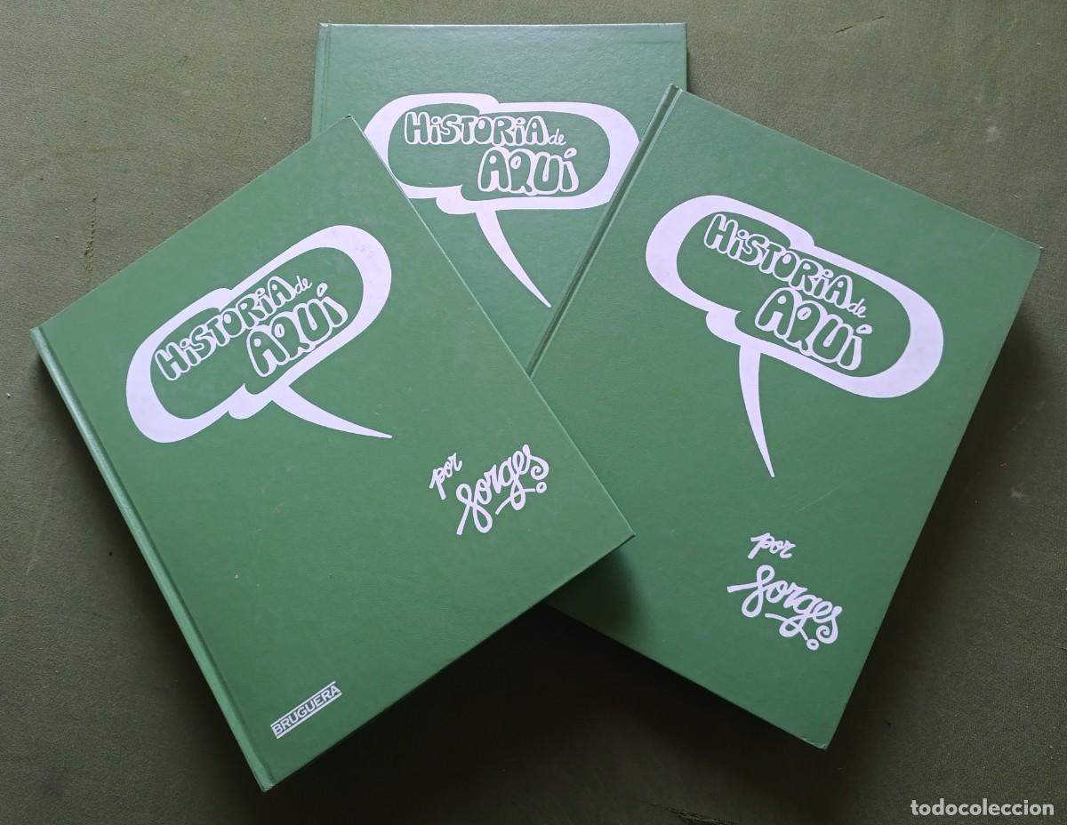 Libros de segunda mano: HIST&Ograve;RIA DE AQU&Iacute; - FORGES - OBRA COMPLETA EN TRES VOLUMENES Y 42 EPISODIOS - 1980/81 - D20.