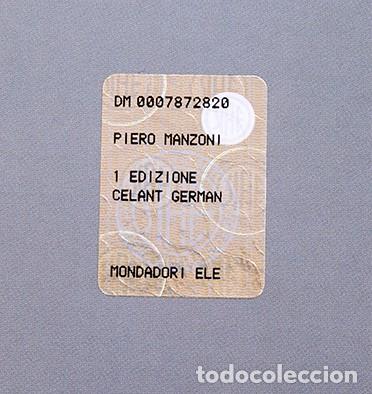 Libros de segunda mano: PIERO MANZONI - 2007 - Foto 12