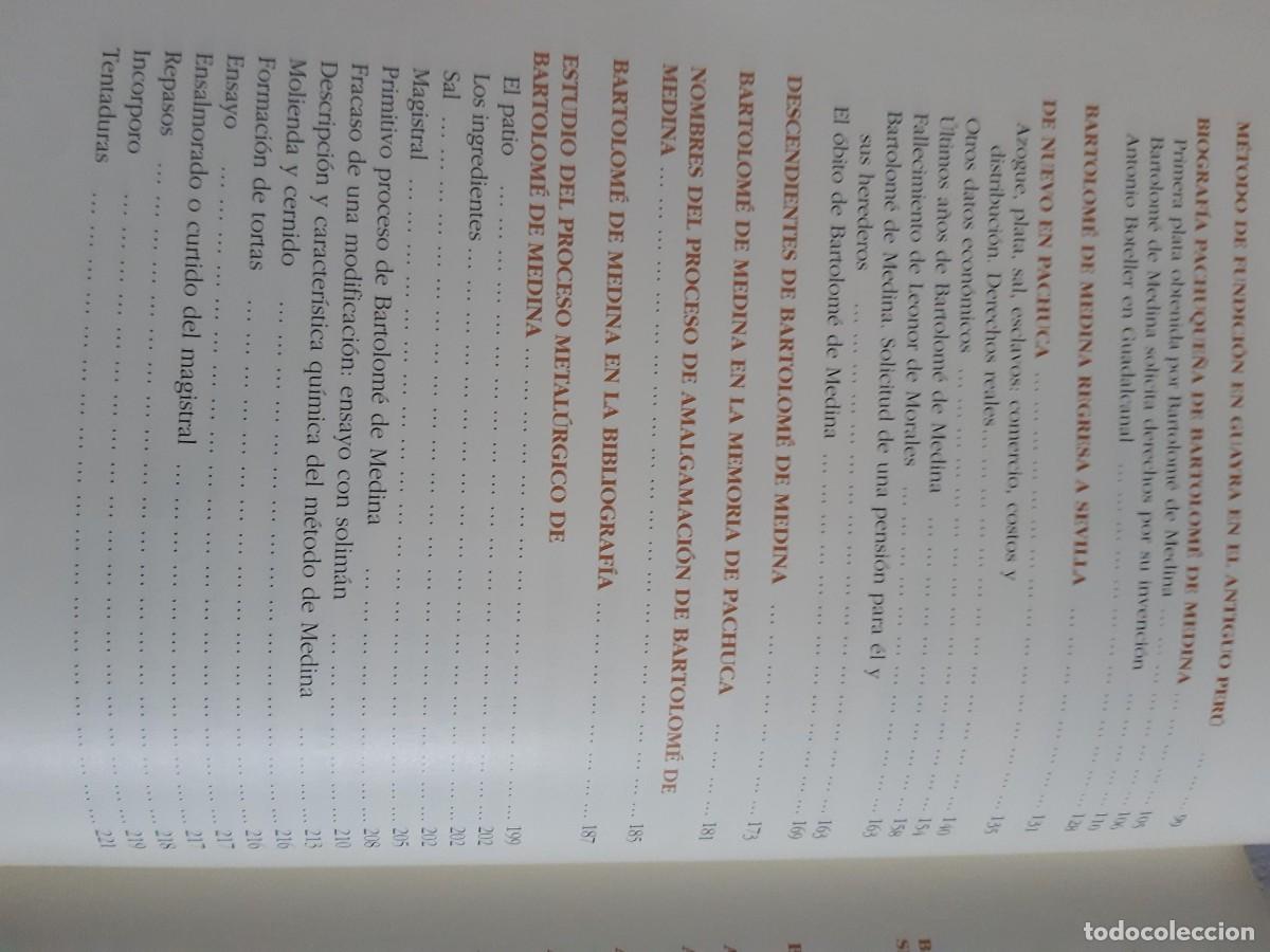 Libros de segunda mano: BARTOLOM&Eacute; DE MEDINA Y EL SIGLO XVI MANUEL CASTILLO MARTOS - Foto 5