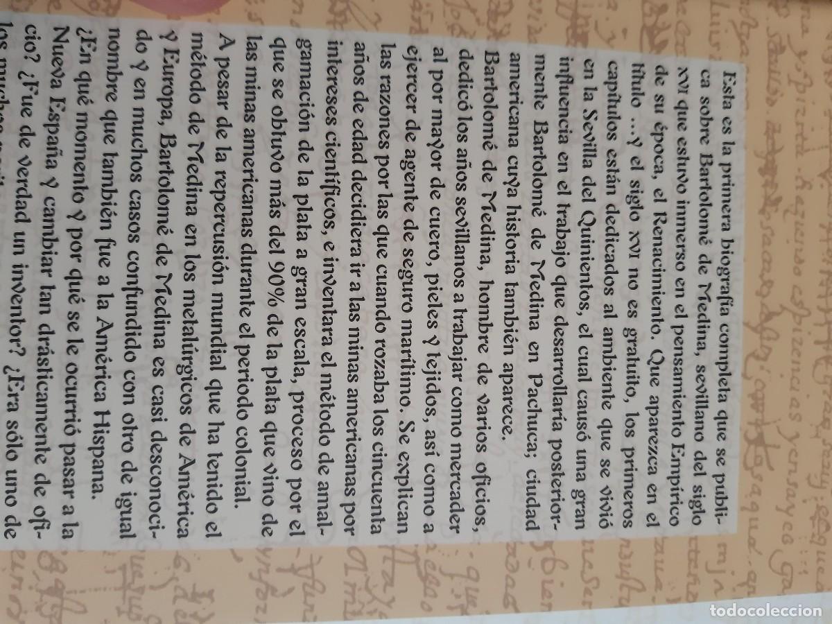 Libros de segunda mano: BARTOLOM&Eacute; DE MEDINA Y EL SIGLO XVI MANUEL CASTILLO MARTOS - Foto 6
