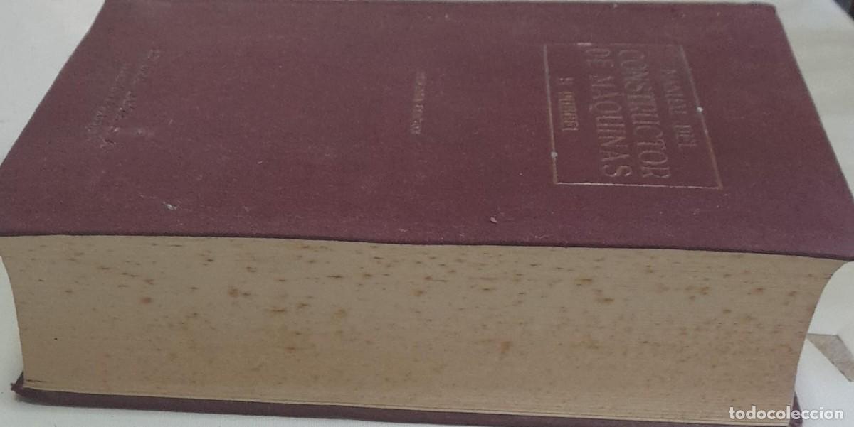 Libros de segunda mano: MANUAL DEL CONSTRUCTOR DE M&Aacute;QUINAS TOMO II, H. DUBBEL, ED. LABOR, 1945 - Foto 4