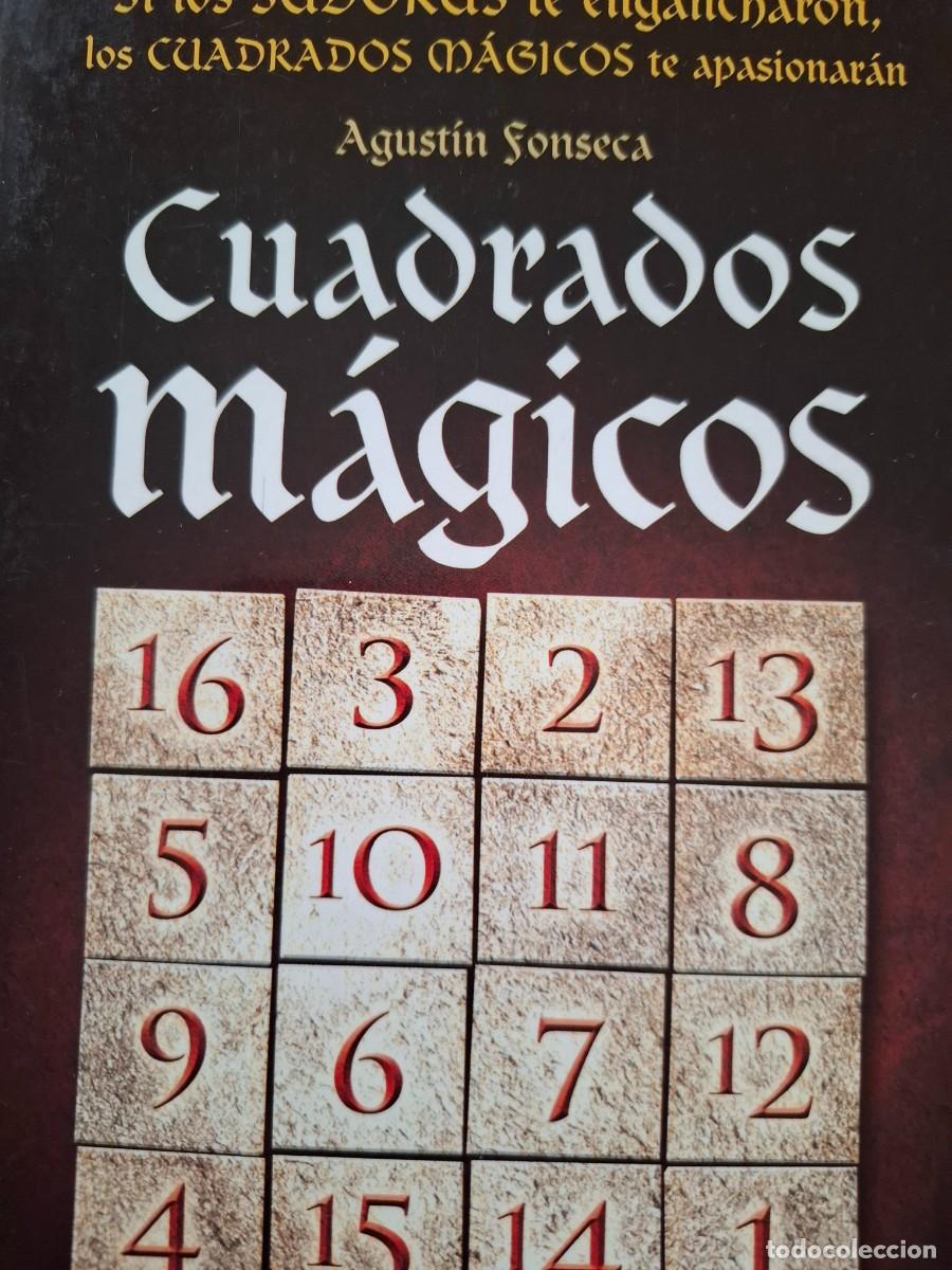 Libros de segunda mano: cuadrados m&aacute;gicos Agust&iacute;n Fonseca - Foto 1