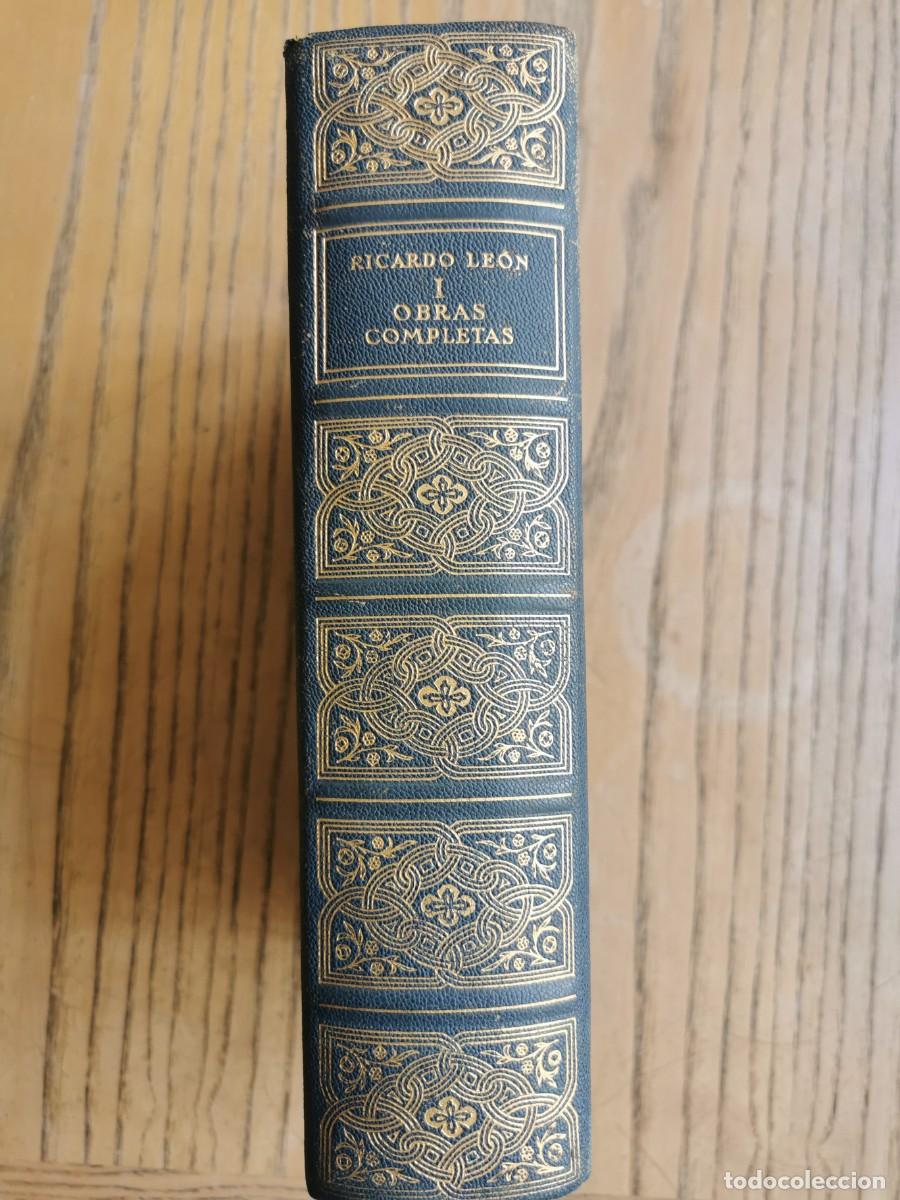 Libros de segunda mano: Ricardo Le&oacute;n. Obras Completas. Tomo 1. Biblioteca Nueva, 1944
