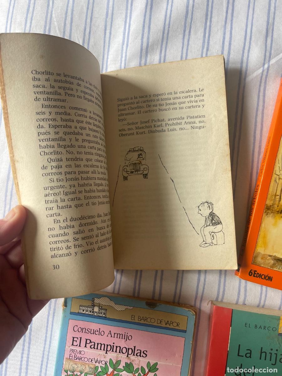 Libros de segunda mano: Libros de barco de vapor 2 serie azul tapa blanda edici&oacute;n 1989,1 serie naranja tapa blanda