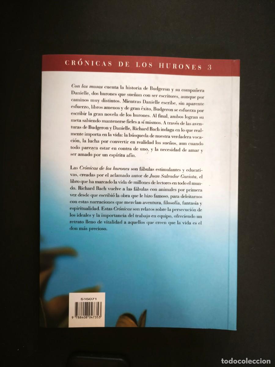 Libros de segunda mano: Con las musas - Richard Bach - Foto 2