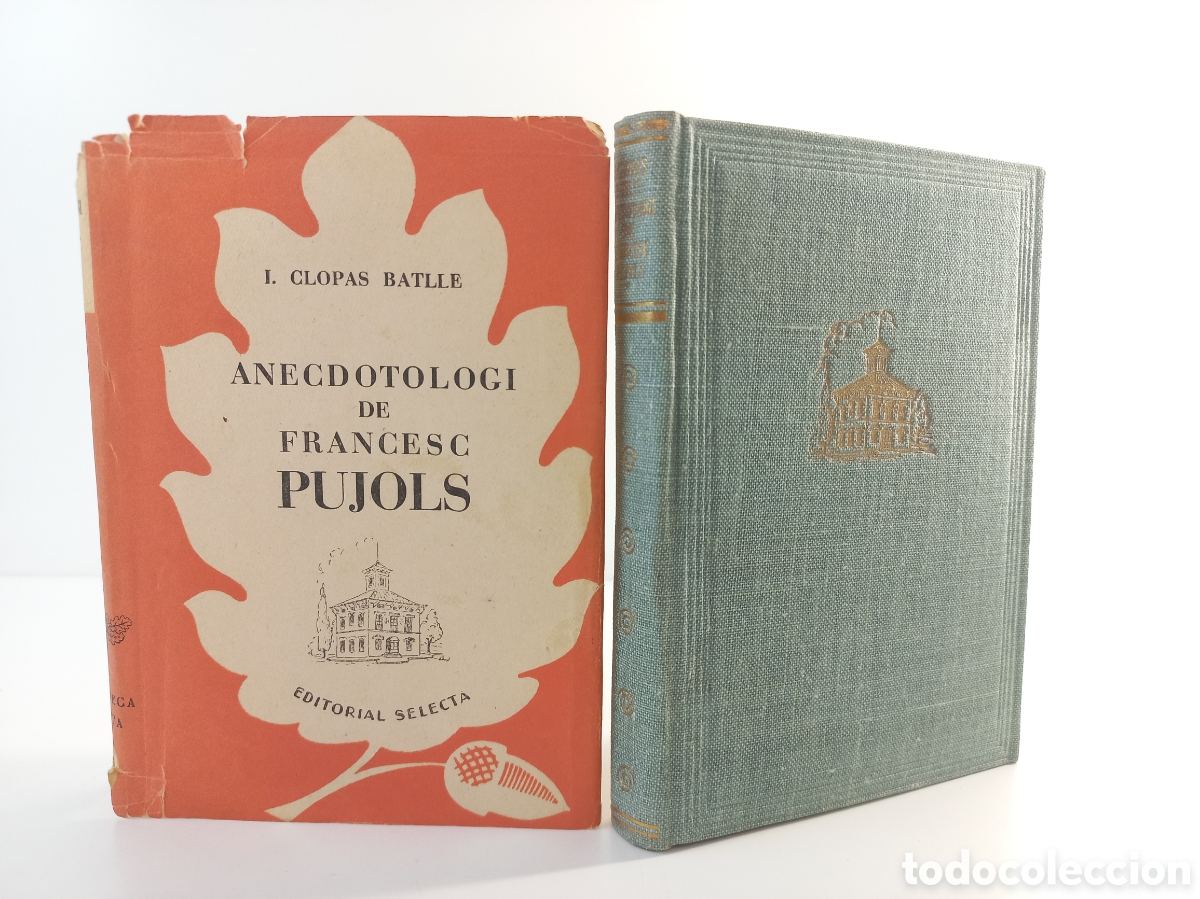 Libros de segunda mano: Anecdotologi de Francesc Pujols. Coplas Batlle. Selecta, primera edici&oacute;n, 1953. Catal&aacute;n.