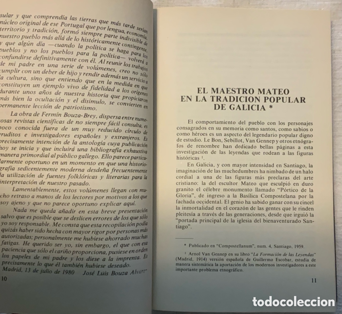 Libros de segunda mano: Etnograf&iacute;a y Folklore de Galicia, tomo 1 - Foto 4