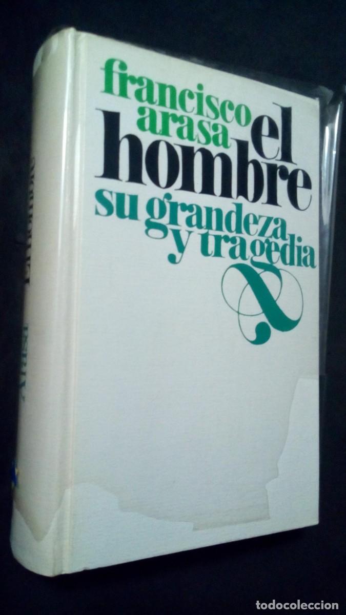 Libros de segunda mano: EL HOMBRE: Su grandeza y tragedia (Barcelona 1969)-TAPA DURA