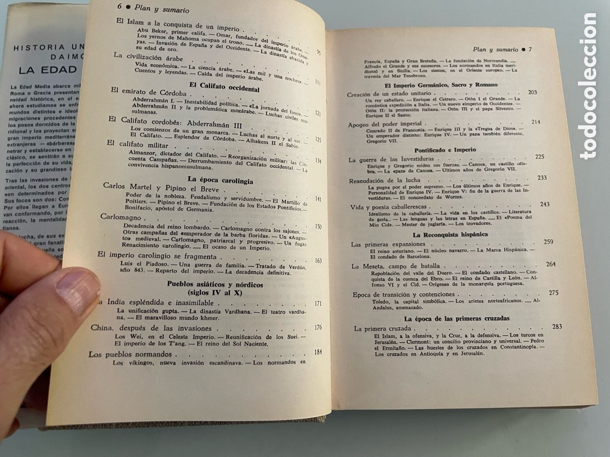 Libros de segunda mano: La Edad Media. Carl Grimberg. Ediciones Daimon. Primera Edicion 1966 - Foto 8