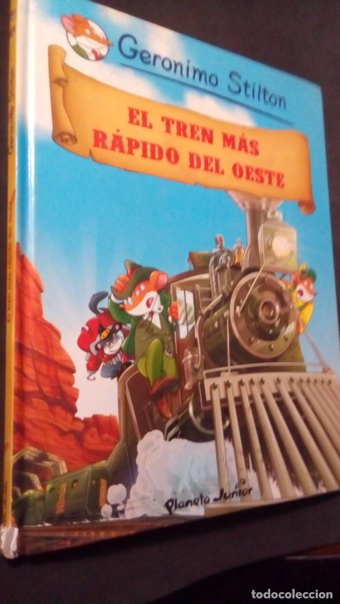 Libros de segunda mano: El tren mas rapido del oeste. Geronimo stilton. Planeta junior