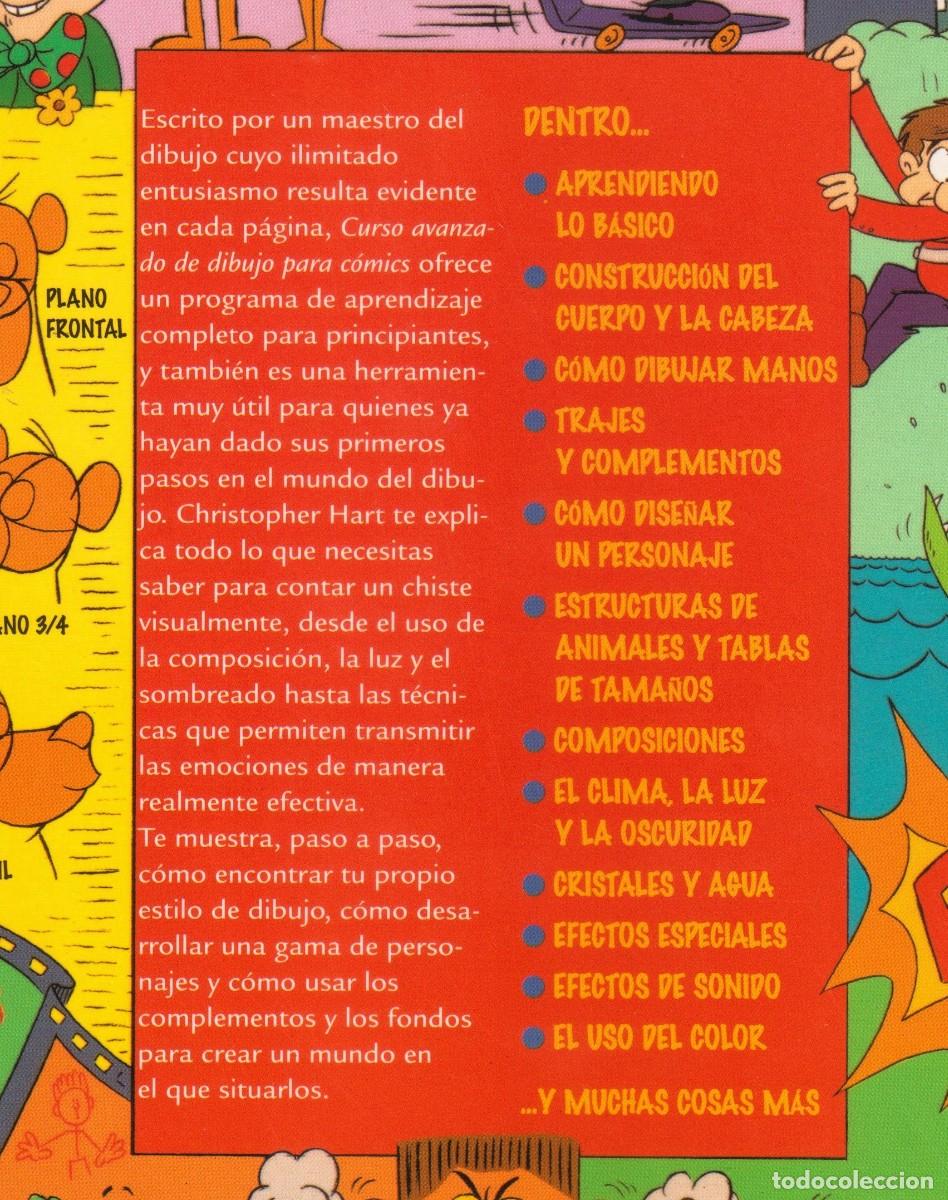 Libros de segunda mano: CURSO AVANZADO DE DIBUJO PARA COMICS. CHRISTOPHER HART. VI&Ntilde;ETAS. TEBEOS. - Foto 3
