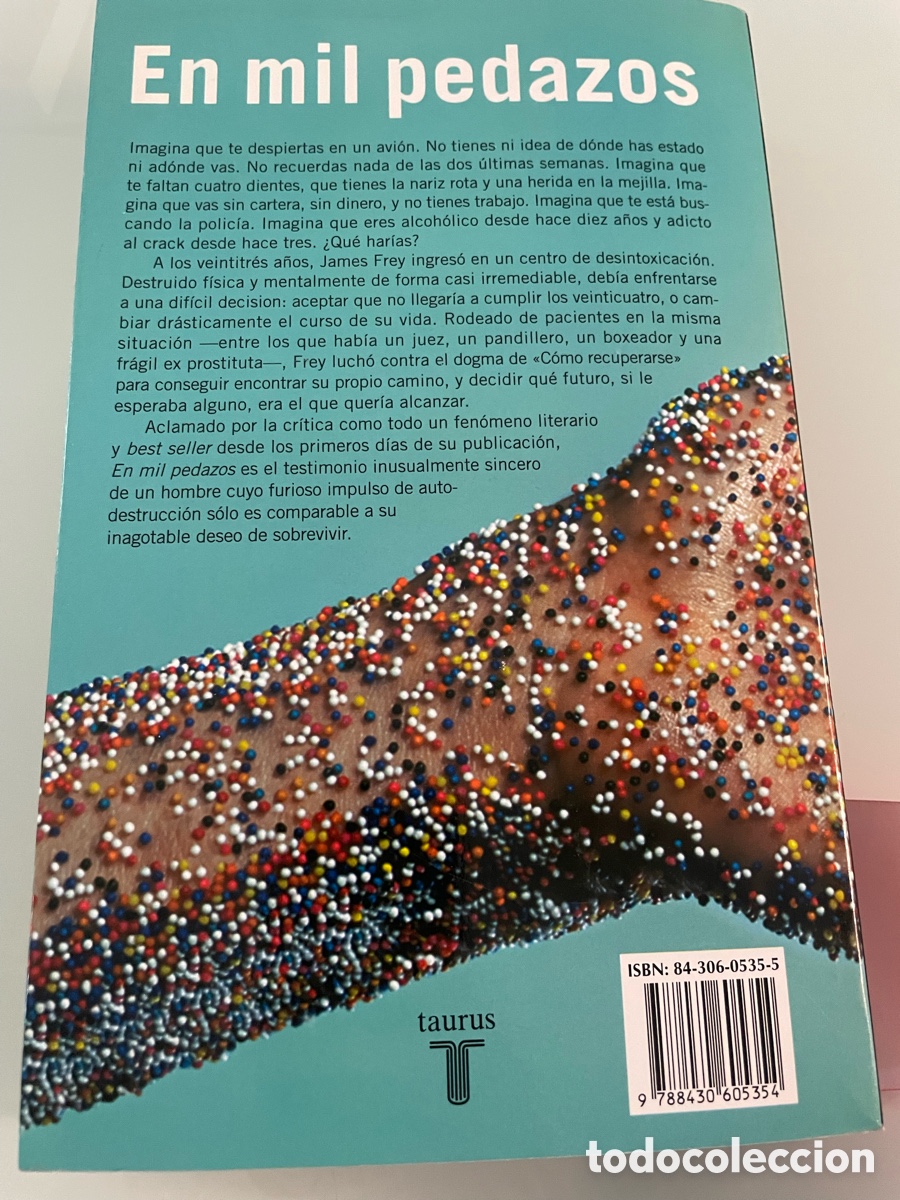 Libros de segunda mano: En mil pedazos. James Frey. Taurus 1&ordf; edici&oacute;n 2004 - Foto 12