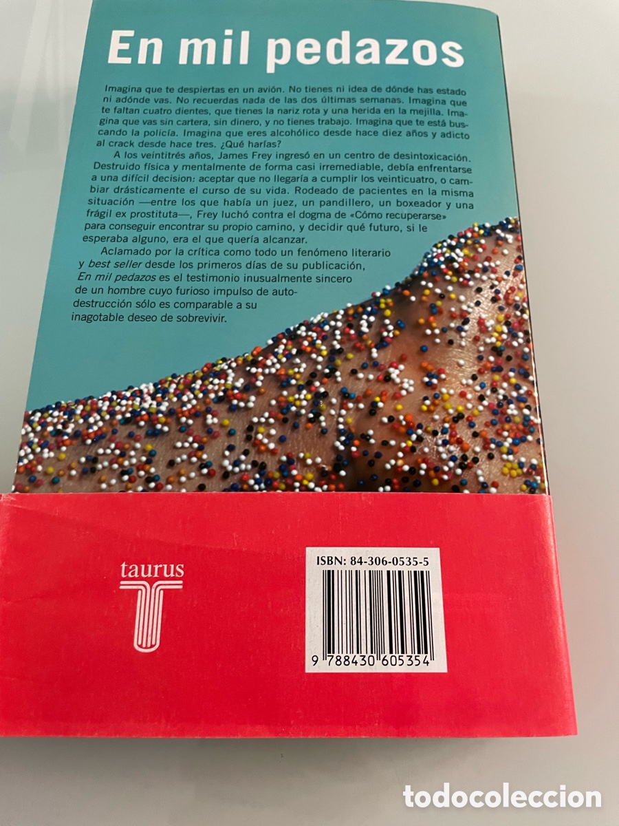 Libros de segunda mano: En mil pedazos. James Frey. Taurus 1&ordf; edici&oacute;n 2004 - Foto 14
