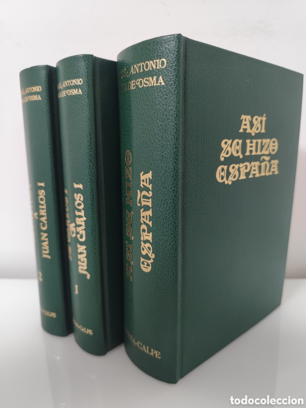 Libros de segunda mano: ASI SE HIZO ESPA&Ntilde;A / JOSE ANTONIO VACA DE OSMA / DE CARLOS I A JUAN CARLOS I 1. SEGUNDA 2 / COMPLETA
